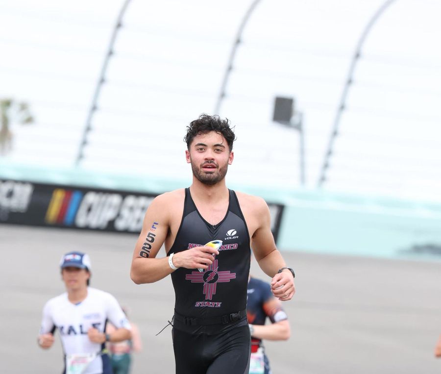 Philip running at CCNC Nationals in Miami, FL